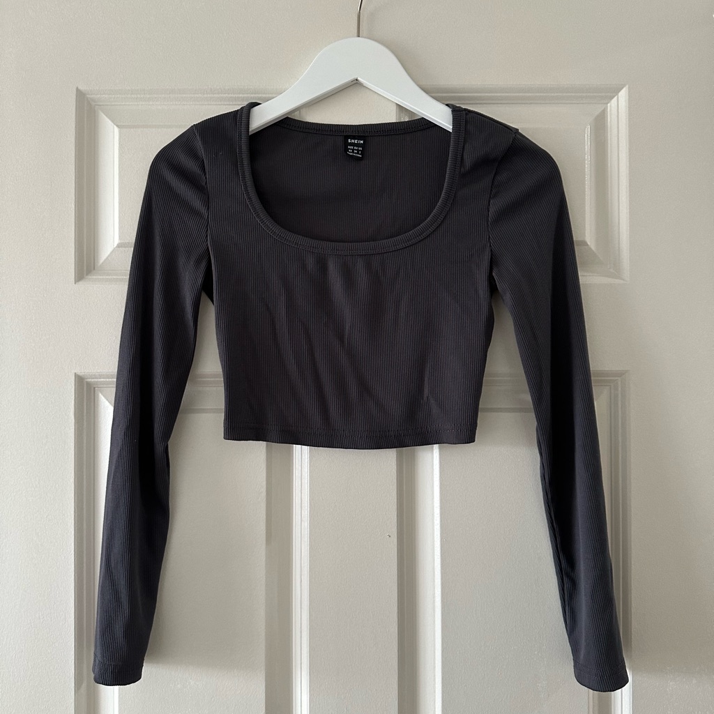 Cropped Basic Long Sleeve